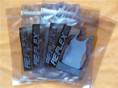 Zip Lock Bag for T-shirts W26